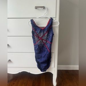 GK elite AXS gymnastics training leotard